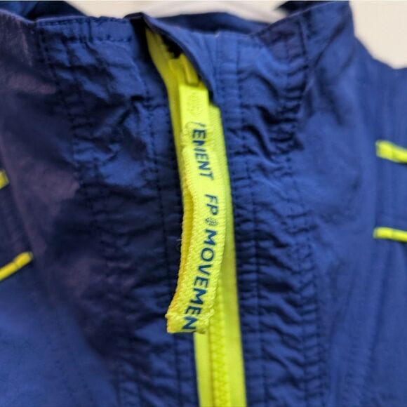 NWOT FP Movement Women's Varsity Blues Jacket Size Medium Free People Sapphire - Picture 6 of 7